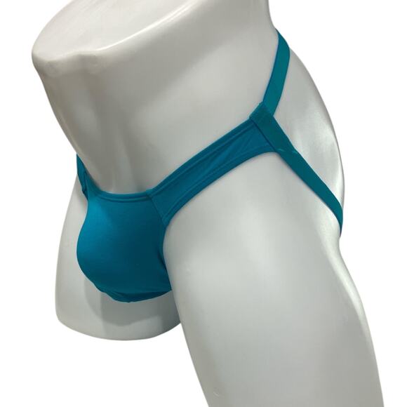 Andrew Christian ALMOST NAKED No-Show Ultra Low-Rise Jock Teal XL - Picture 2 of 7